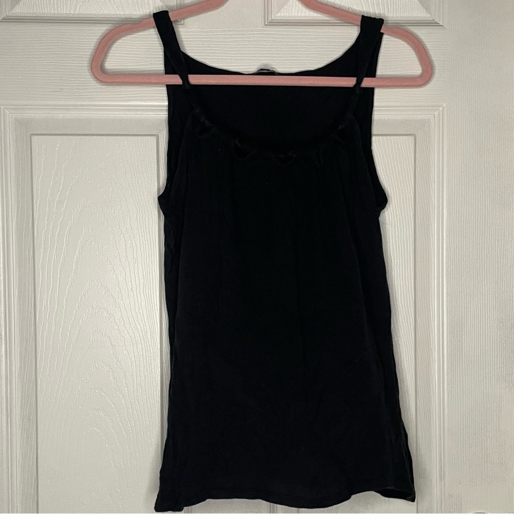 ⭐️(m) George| flowy black tank top